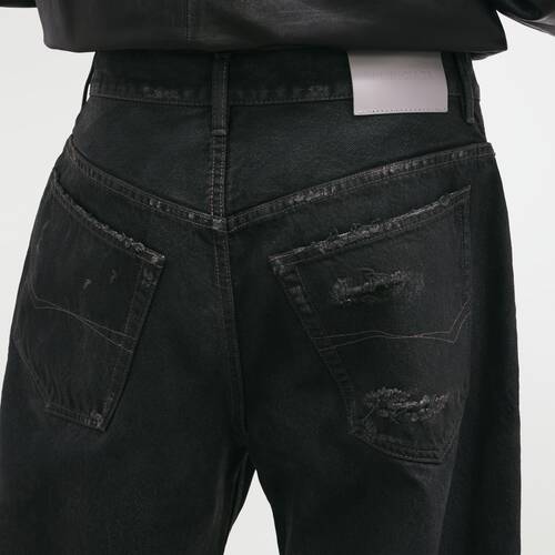 relaxed curved jeans
