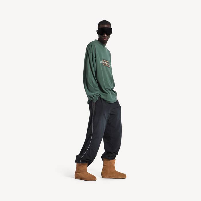 Stivaletti Alaska Soft da Uomo in Marrone/bianco - Uomo | Balenciaga Italia IT - Image 2