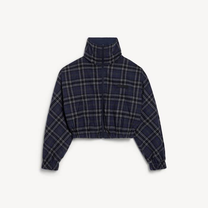 双面派克大衣 为 所有 在 墨黑色 - 所有 | Balenciaga 新加坡 ZH - Image 2