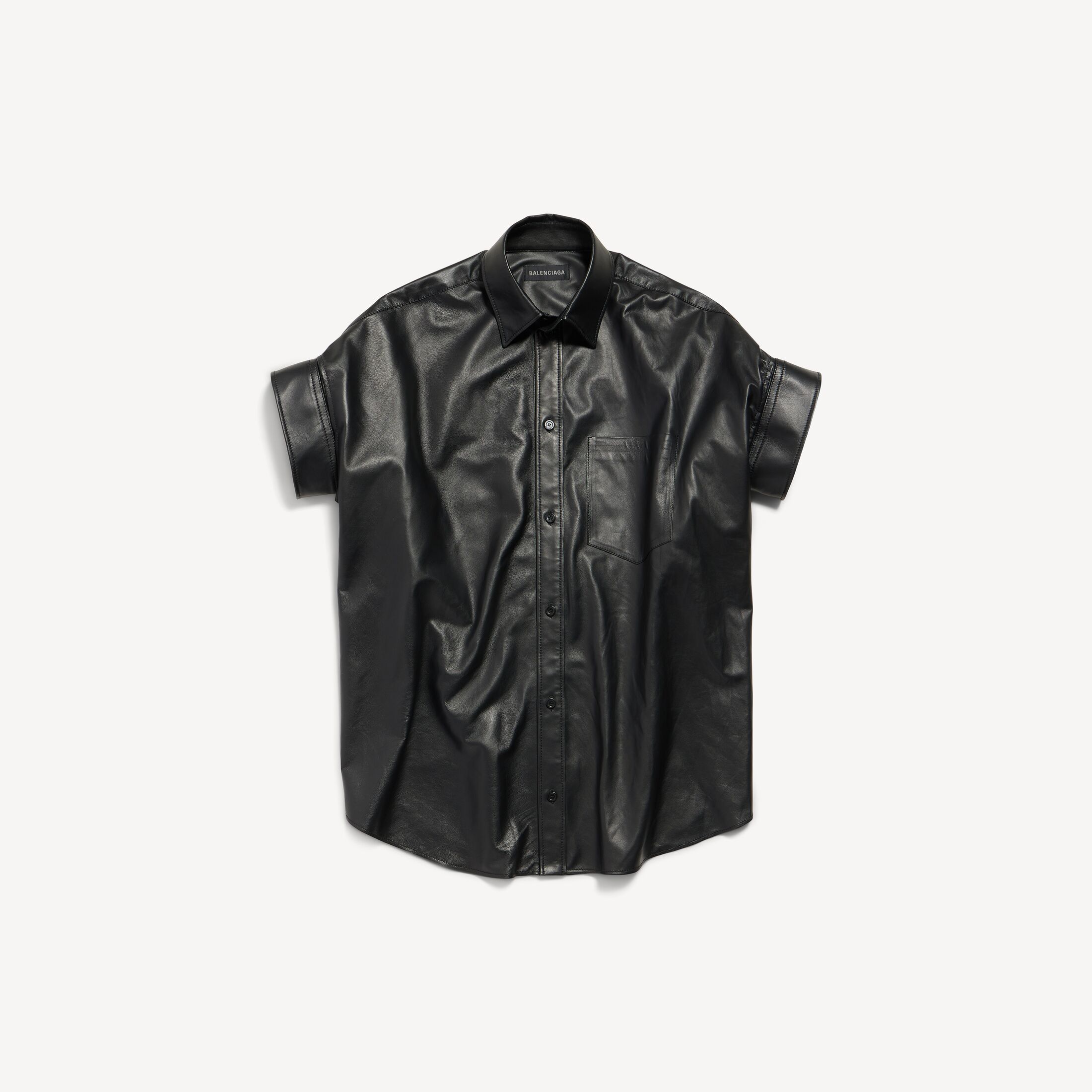 tucked sleeves shirt