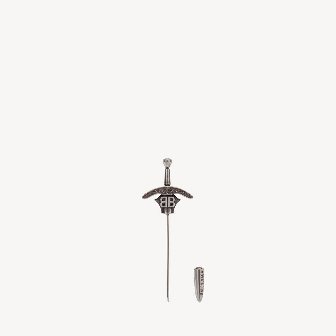 Broche Goth Sword in Argent | Balenciaga Belgique FR - Image 2