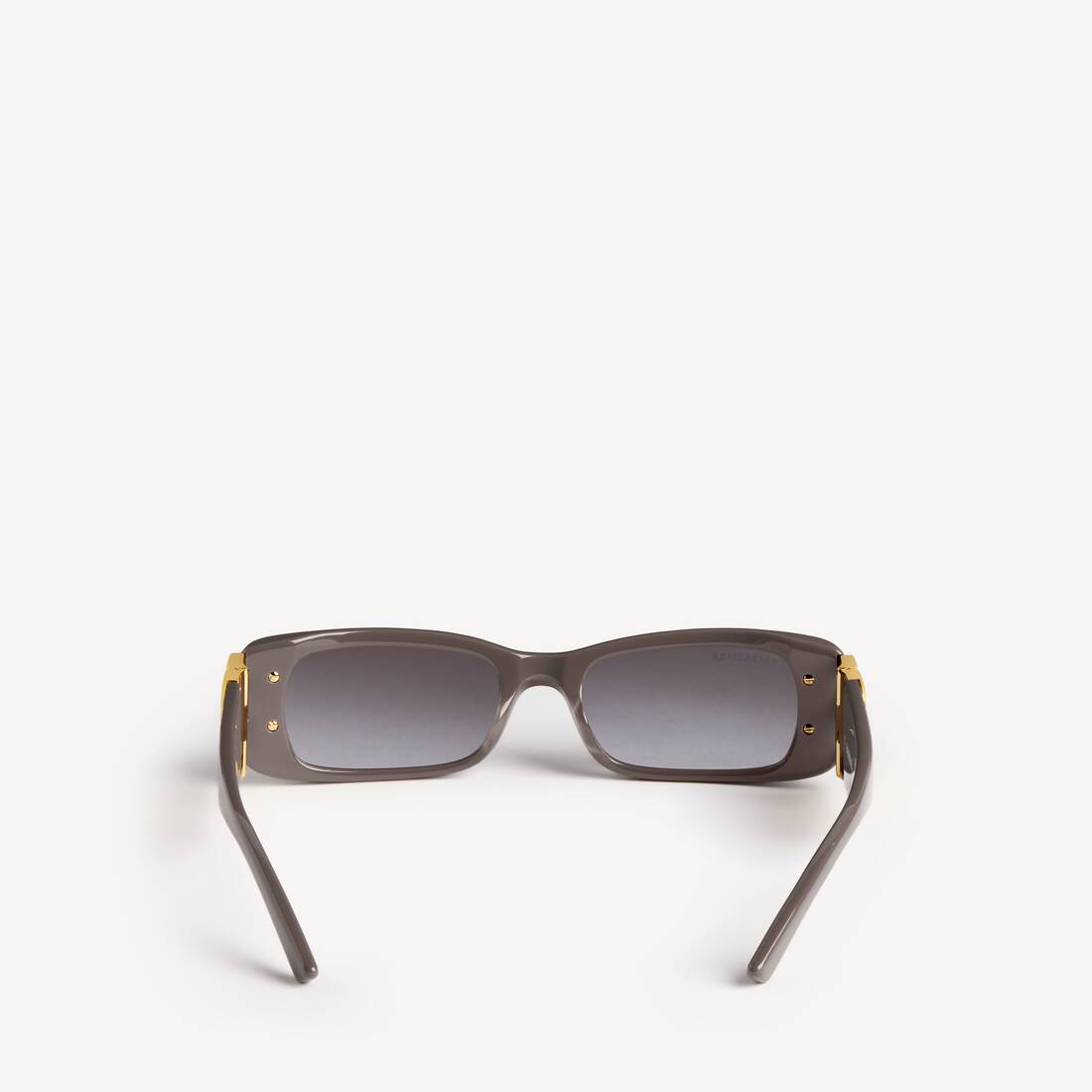 Women's Dynasty Rectangle Sunglasses in Taupe | Balenciaga Hungary EN - Image 2
