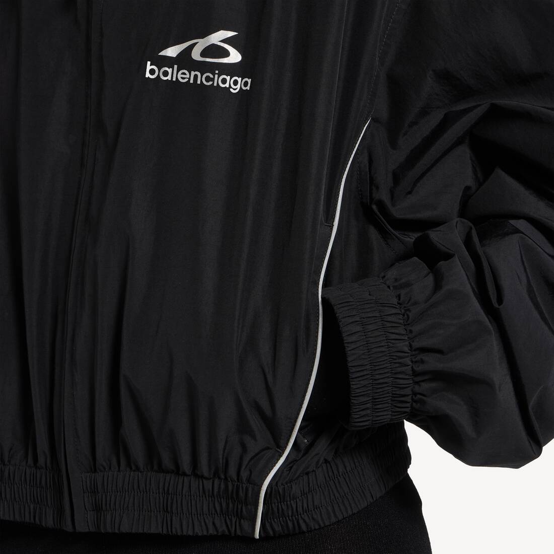 Women's Bodies Tracksuit Jacket in Black | Balenciaga Austria EN - Image 6