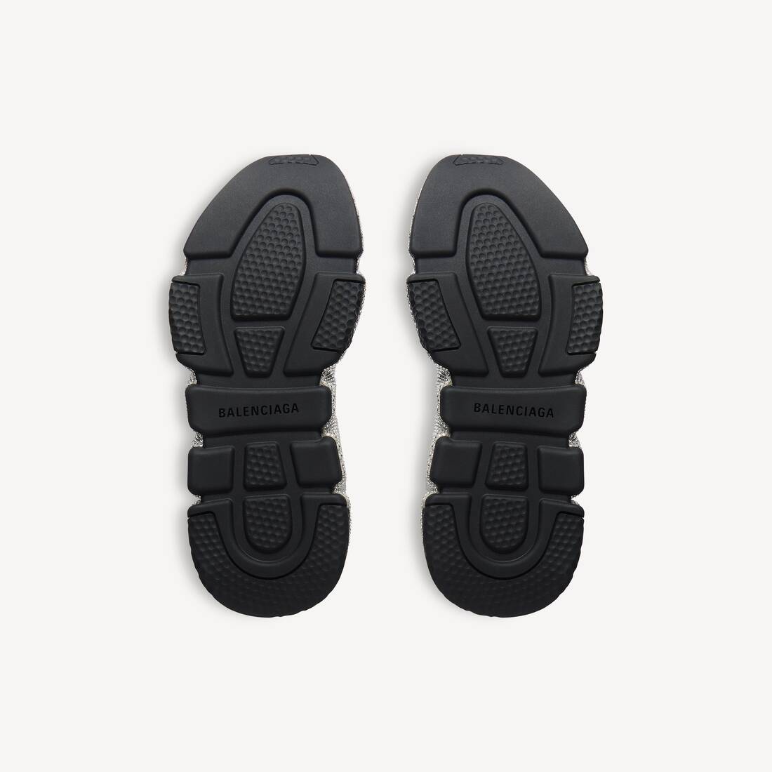 Zapatillas Speed De Punto Reciclado Con Estr&aacute;s para Hombre en Negro | Balenciaga Espa&ntilde;a ES - Image 7