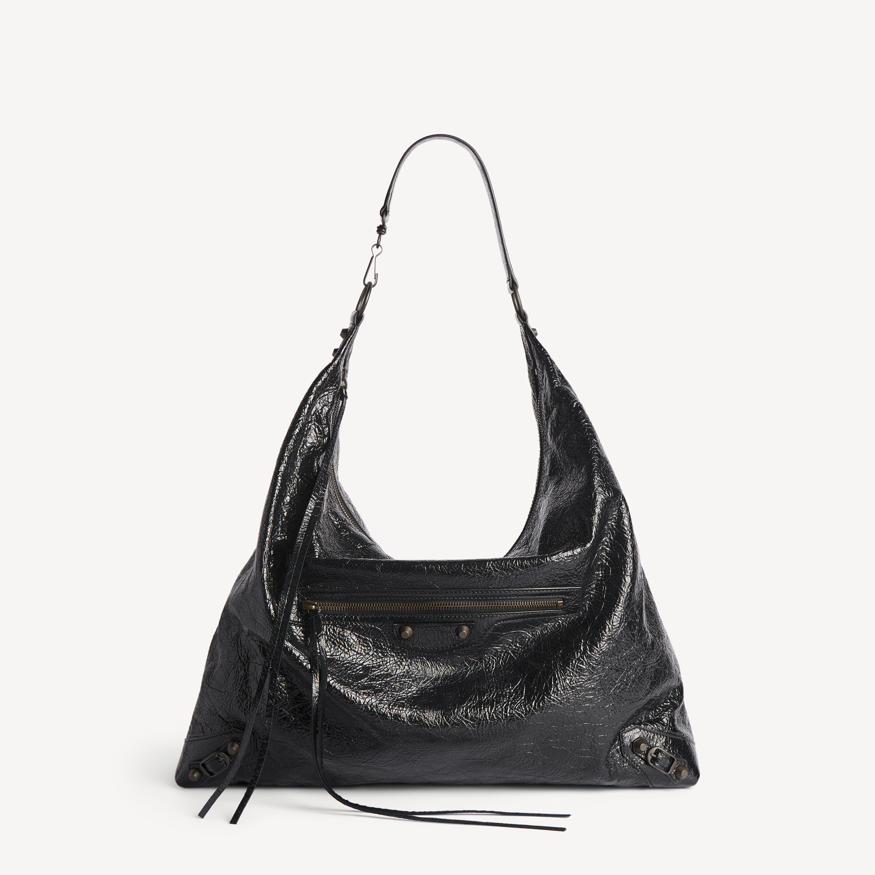 BALENCIAGA Women's Le City Hobo Bag Large in Black
