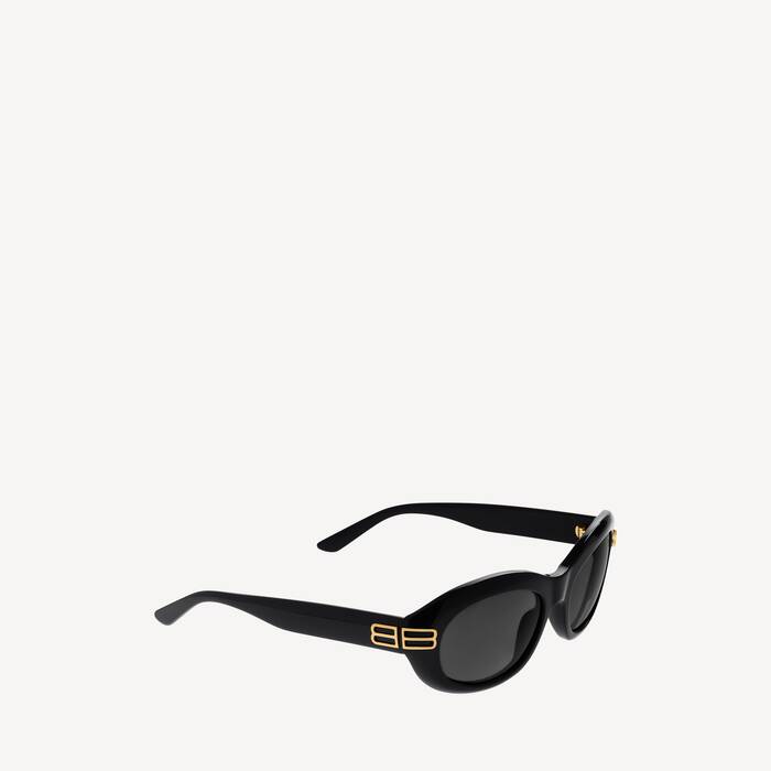 Women's Casino Round Sunglasses  in Black - Women | Balenciaga United States EN - Image 2