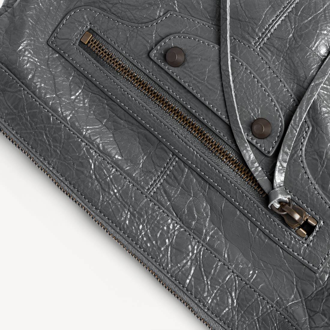Men's Le City Moto Bag Small in Volcanic Rock | Balenciaga Finland EN - Image 6