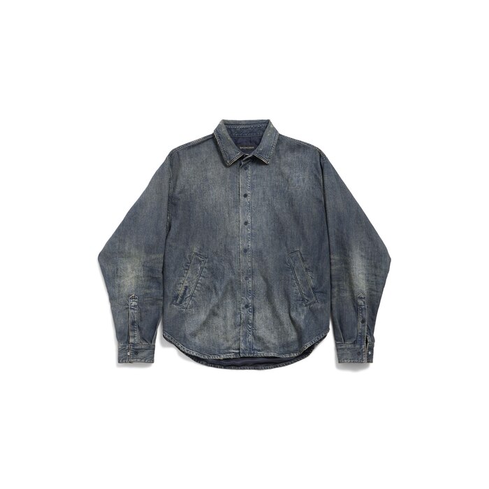 denim overshirt