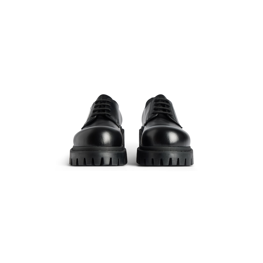 靴 balenciaga sergent derby size41 Men's Sergent Derby in Black | Balenciaga CA