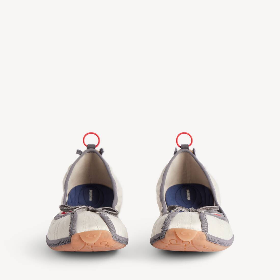 Women's Ballet Sneaker in Eggshell/grey/navy/red | Balenciaga Netherlands EN - Image 3
