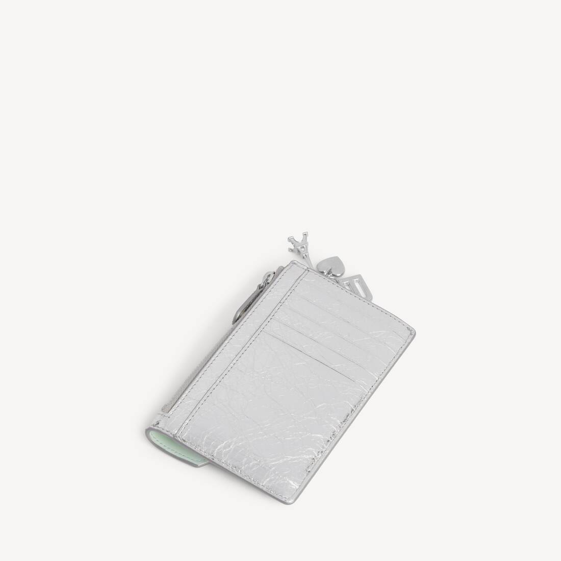シルバー の ウィメンズ Token ロング コイン&カードホルダー | Balenciaga 日本 JA - Image 3