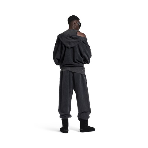 3b 스포츠 아이콘 인사이드-아웃 오버사이즈 스웨트팬츠