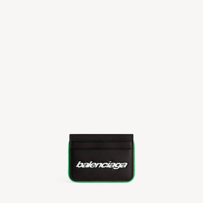 Men's Biker Card Holder in Black - Men | Balenciaga Macau SAR EN - Image 1
