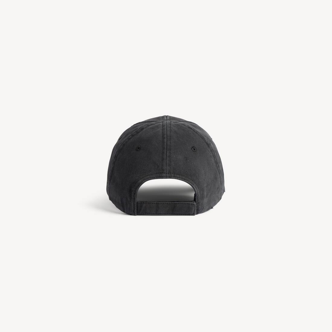Men's Logo Cap in Black | Balenciaga United States EN - Image 3