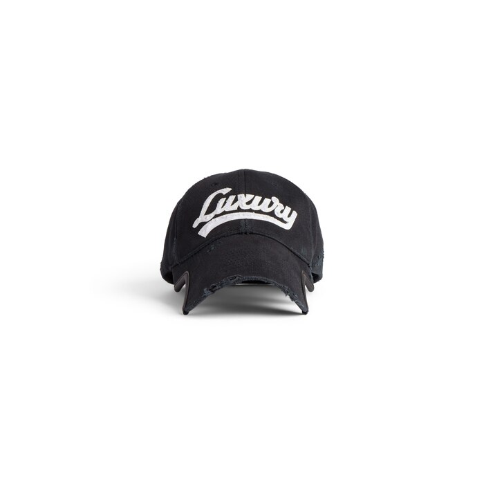 luxury script cap