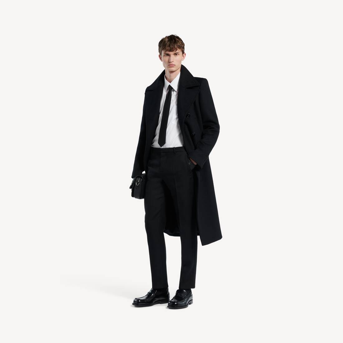 Men's Skinny Tailored Pants in Black | Balenciaga Canada EN - Image 2