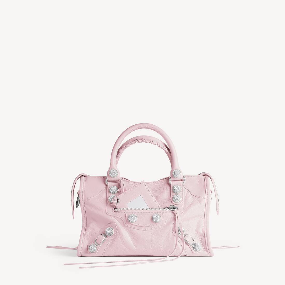 발렌시아가 여성용 르 시티 백 스몰 자이언트 스터즈 위드 Rh 8660292ACFN1000