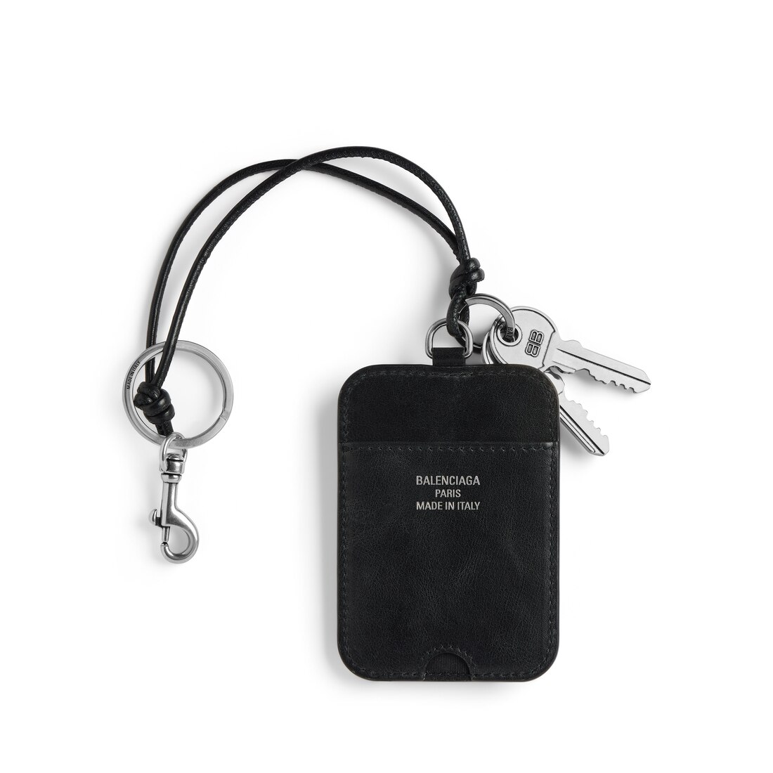 BALENCIAGA キーホルダー ブラック Men's Charm/keychain Lola in Black/silver | Balenciaga US
