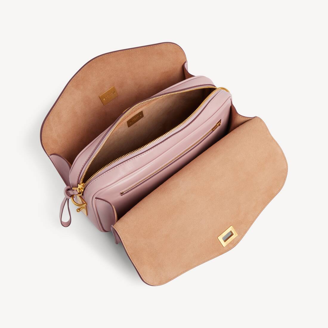 Sac Port&eacute; &Eacute;paule Le 7 Moyen pour Femme en Rose Quartz | Balenciaga France FR - Image 4