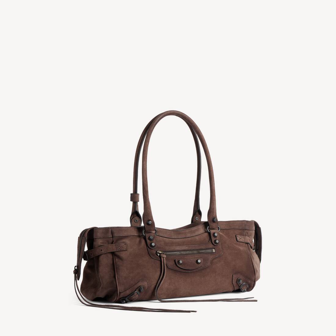 Women's Le City Bag East-west in Light Espresso | Balenciaga Croatia EN - Image 2