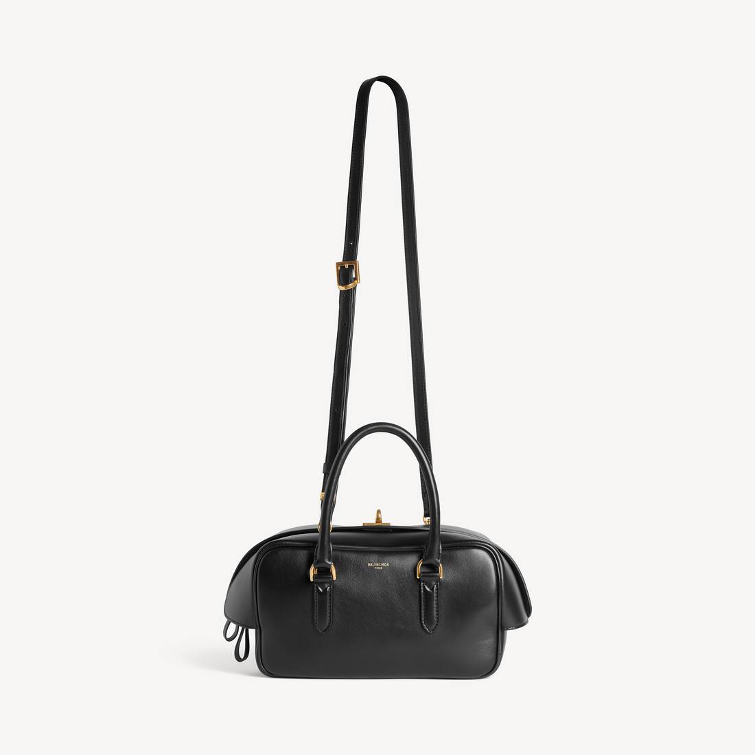 Women's Le 7 Bowling Bag Small in Black | Balenciaga Croatia EN - Image 5
