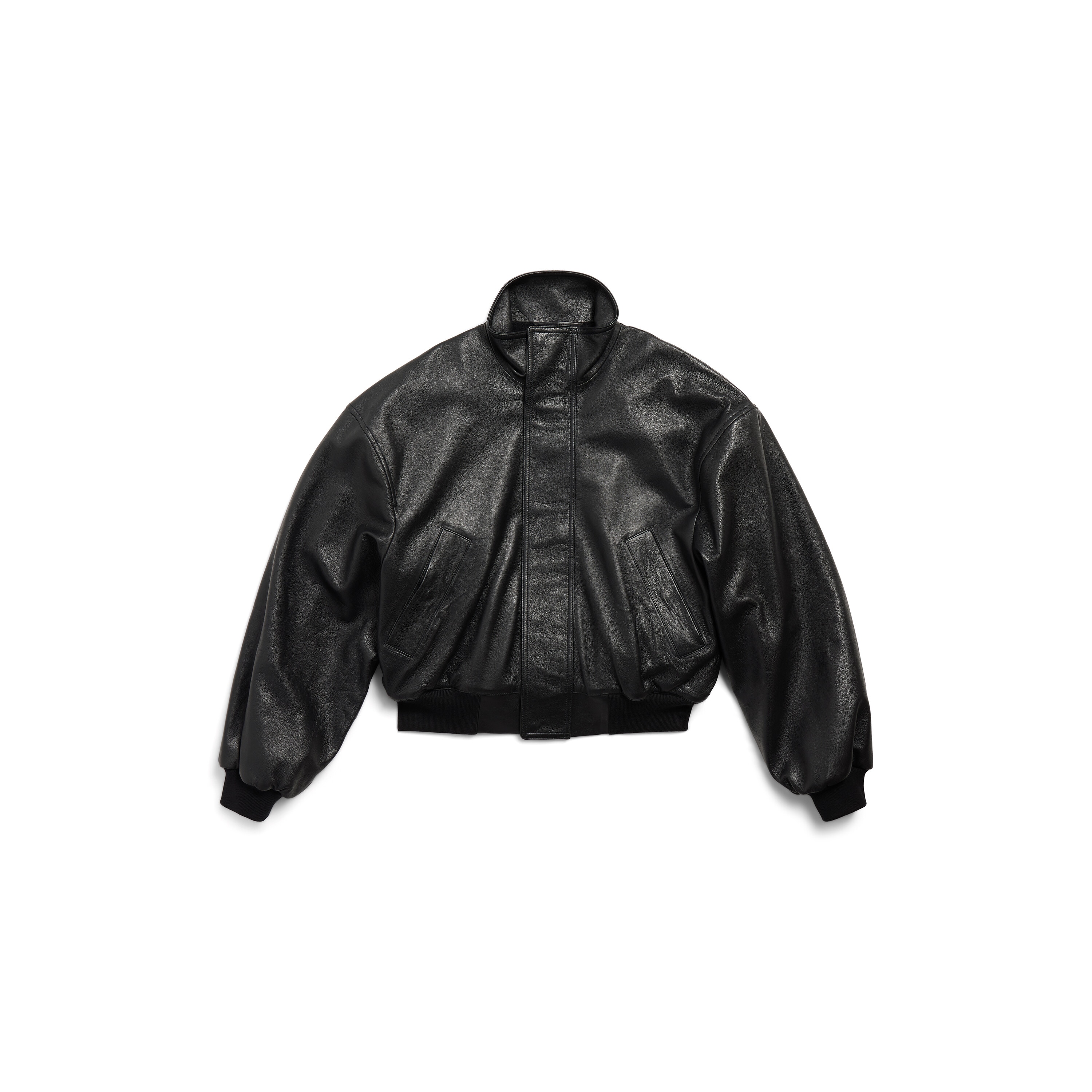 レザージャケット・コート BALENCIAGA Women Leather Jackets 775707 TOS08 1000 BLACK レザージャケット・コート BALENCIAGA Women Leather Jackets