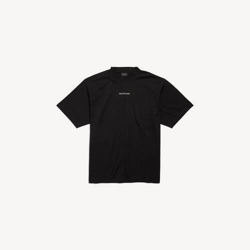 new balenciaga back中号版型t恤