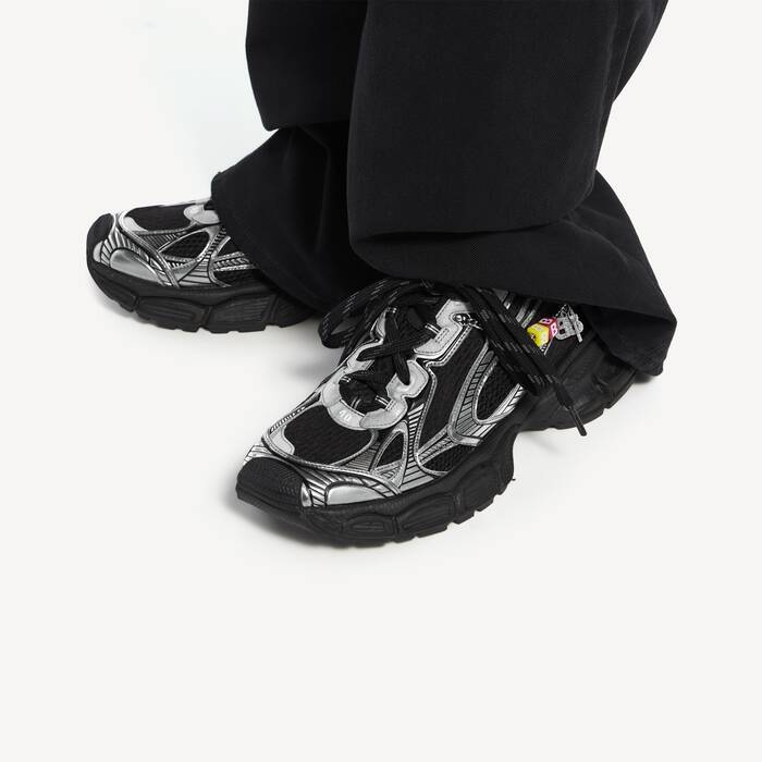 여성 3xl 참 스니커즈  블랙/실버 - 여성 | 발렌시아가 대한민국 KO - Image 3