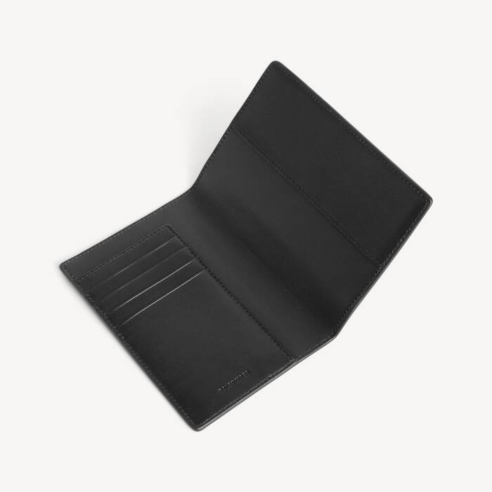 Men's Passport Holder in Black/multicolor - Men | Balenciaga United States EN - Image 3