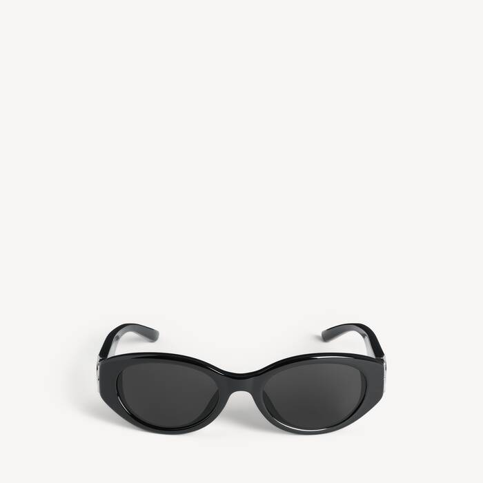 Women's Cosmo Round Af Sunglasses in Black - Women | Balenciaga Netherlands EN - Image 1