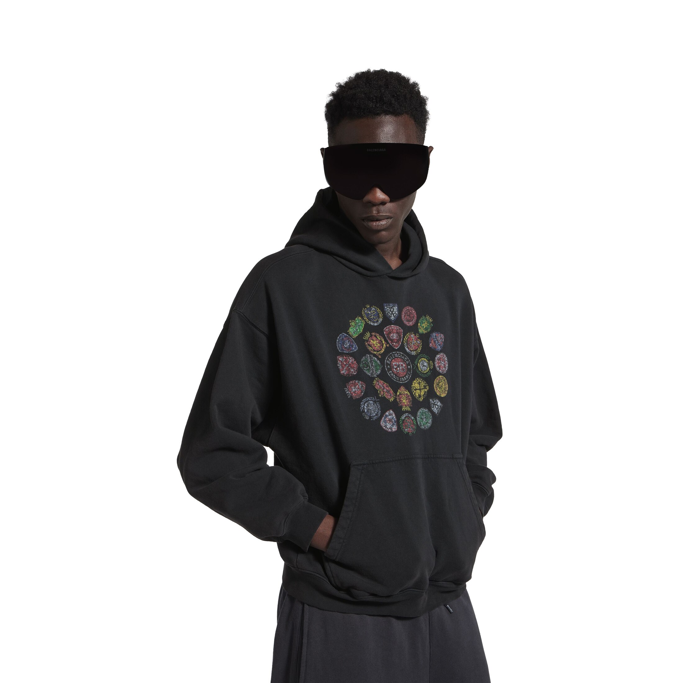 spiral crest hoodie medium fit