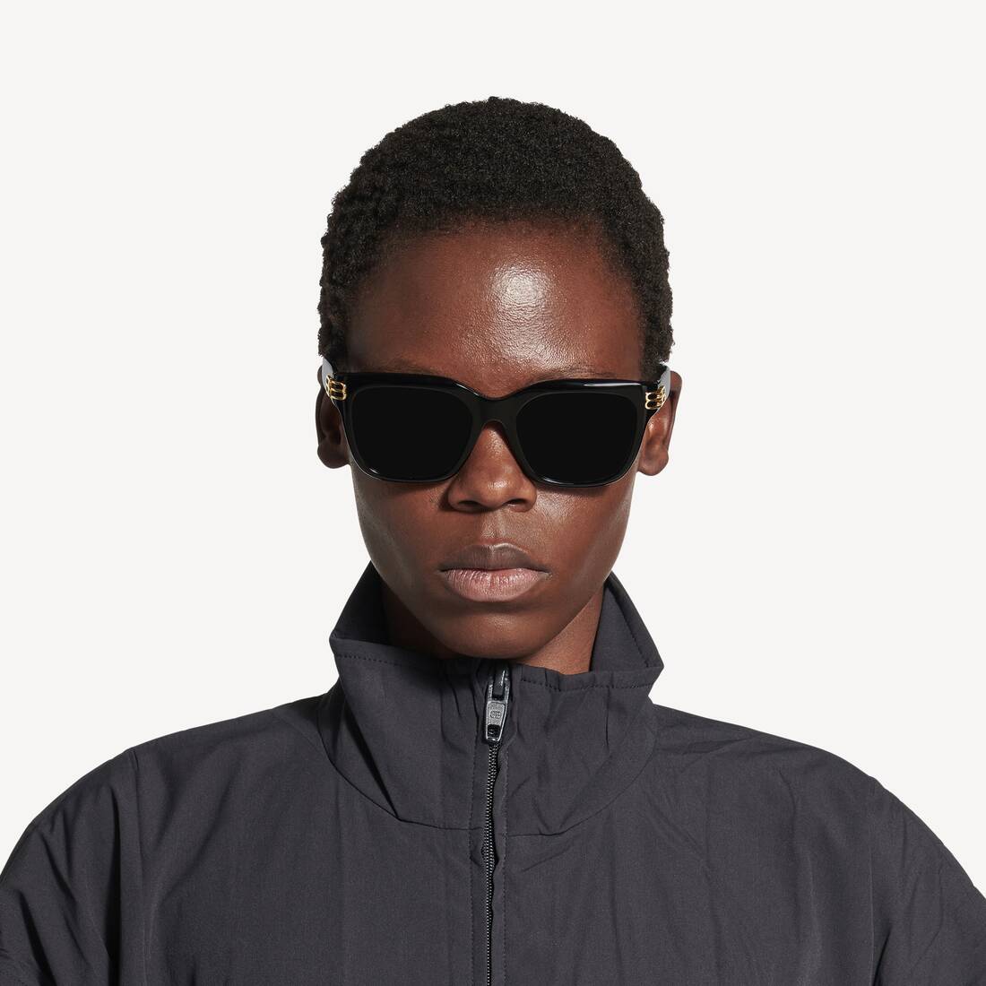 Women's Casino Square Af Sunglasses  in Black | Balenciaga Netherlands EN - Image 6