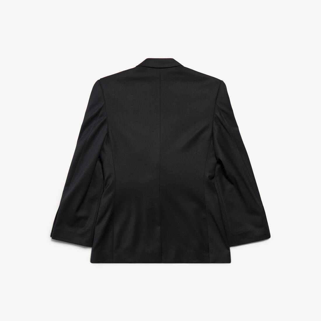 Women's Standard Tailored Jacket in New Black | Balenciaga Finland EN - Image 2