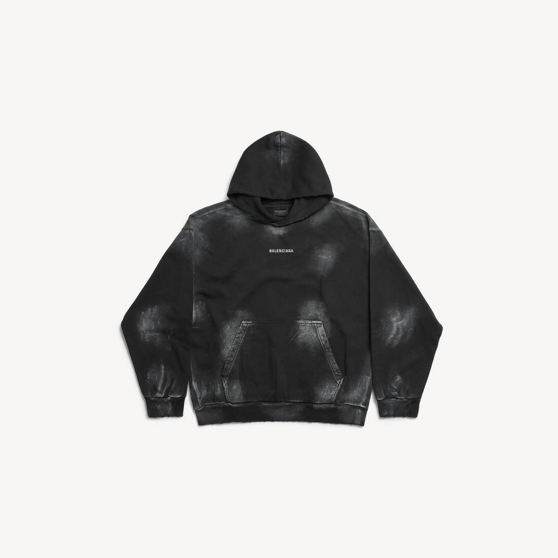 Balenciaga Back Hoodie Medium Fit für Herren in Verblasstes