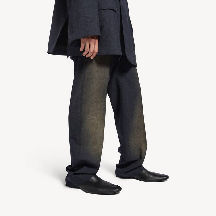 faded tailored trousers