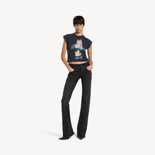 balenciaga music | britney spears series shrunk t-shirt