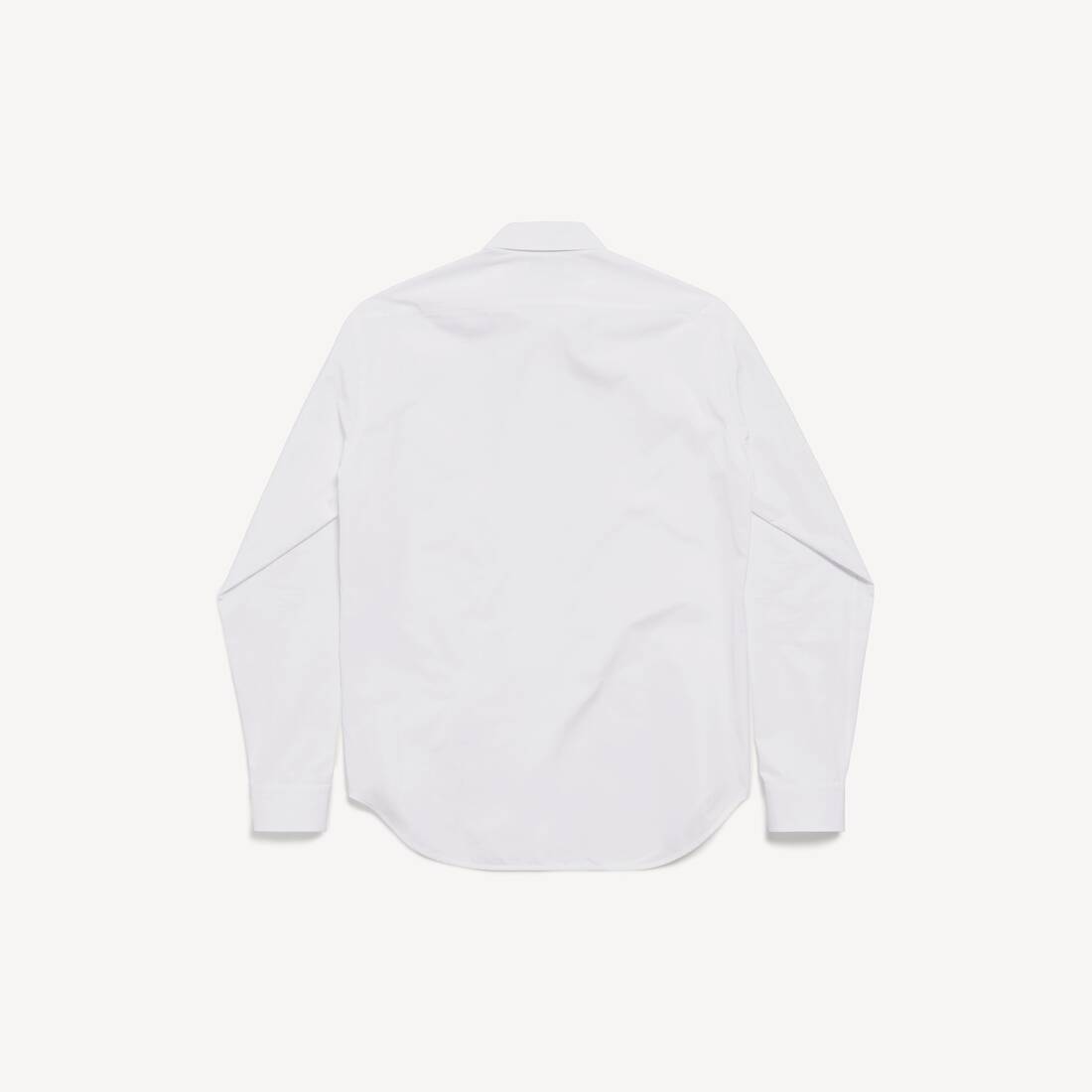 Men's Standard Shirt in White | Balenciaga Czech Republic EN - Image 2