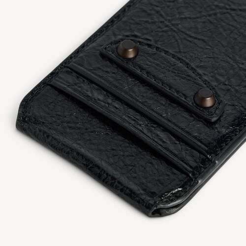 le city magnet card holder with stand