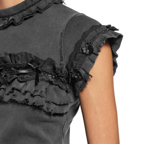 ruffle t-shirt