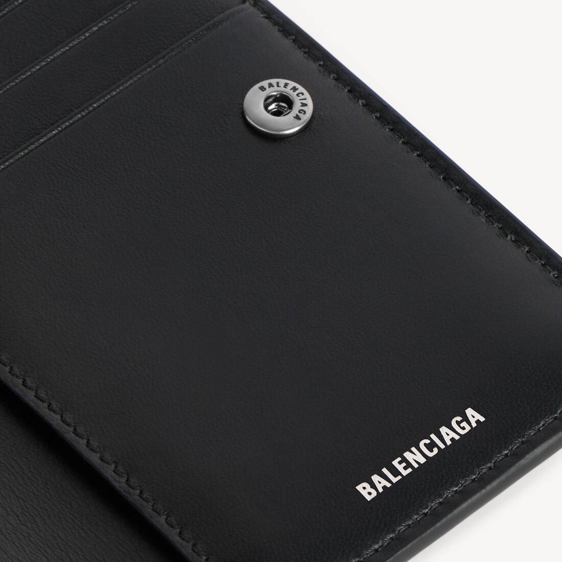 Cartera Vertical Plegable Superbusy para Hombre en Negro | Balenciaga Espa&ntilde;a ES - Image 4