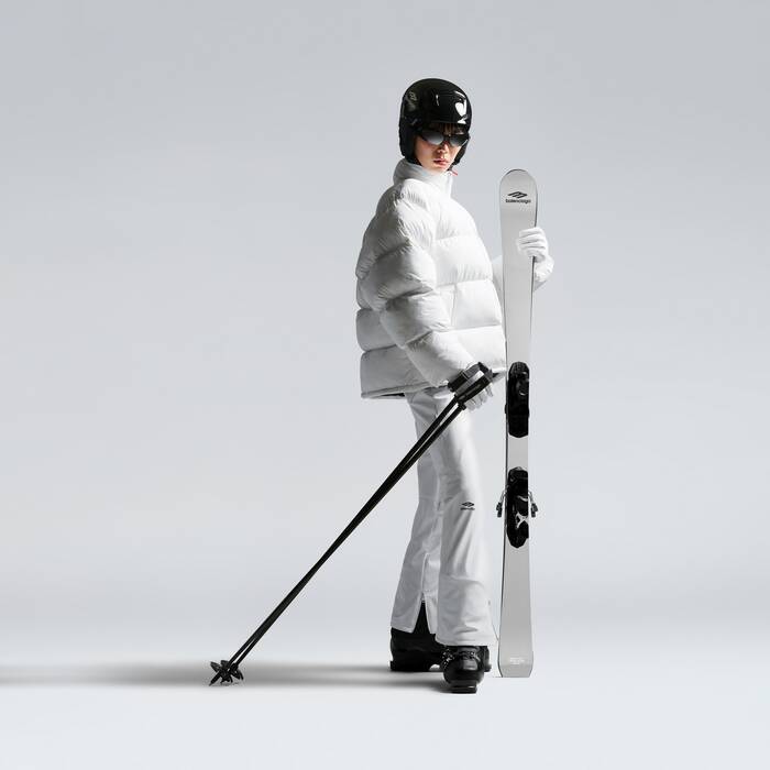 Ski in Argent/noir | Balenciaga Belgique FR - Image 3