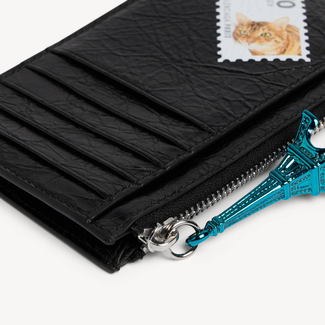 Men's Cash Large Long Coin And Card Holder in Black/multicolor | Balenciaga United States EN - Image 4