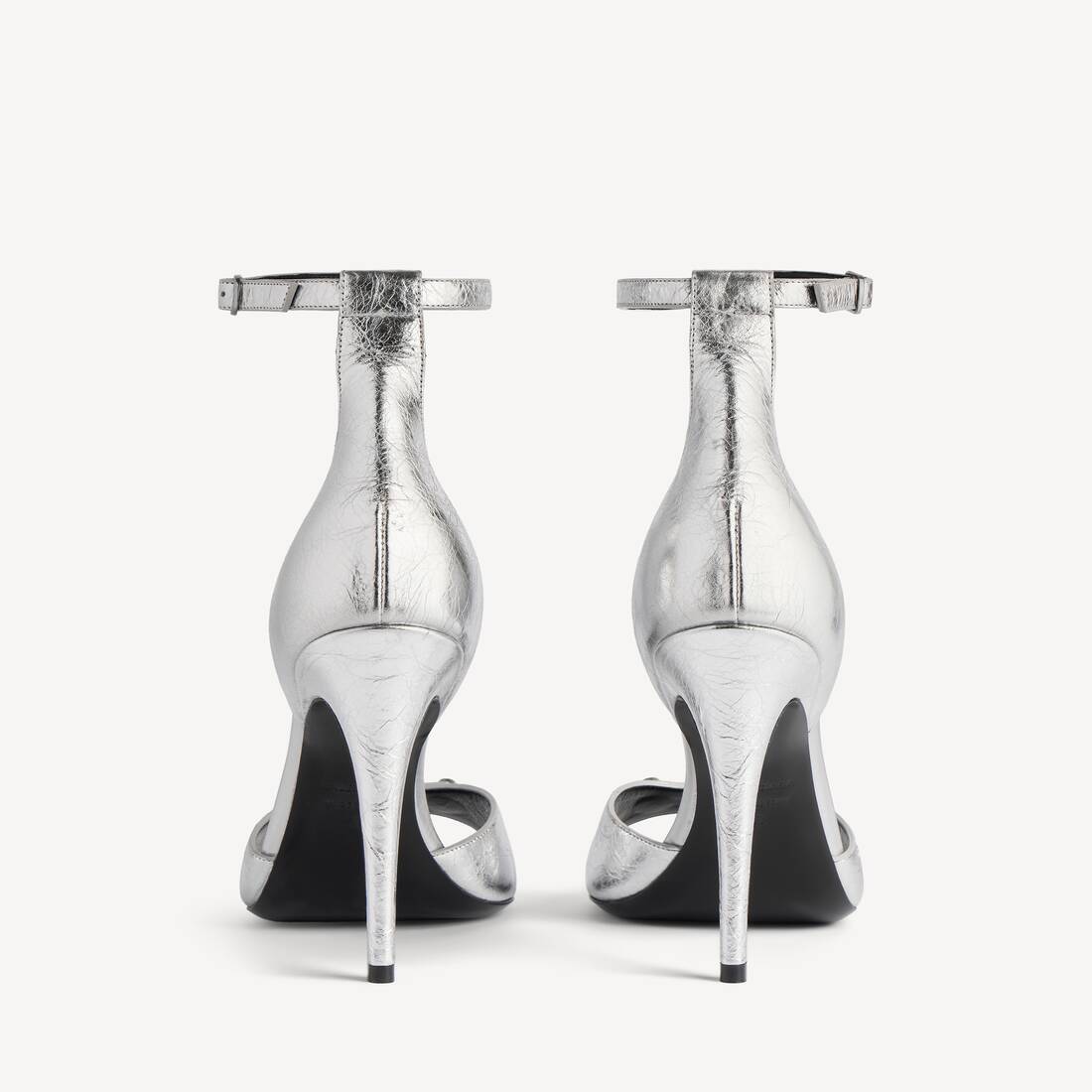 Women's City Uptown Sandal in Silver | Balenciaga United States EN - Image 5