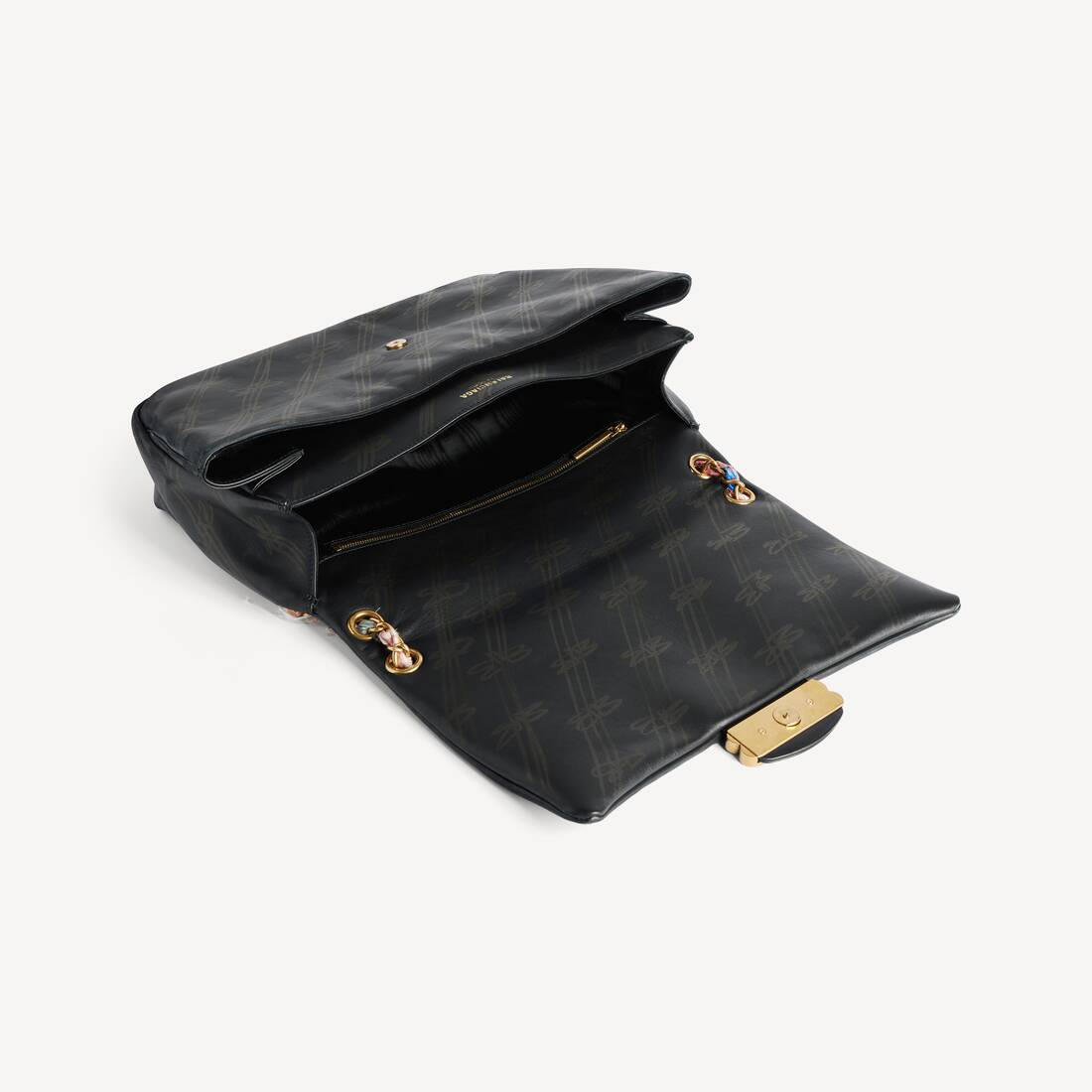 Sac Avec Cha&icirc;ne Darling Moyen pour Femme en Noir | Balenciaga France FR - Image 4