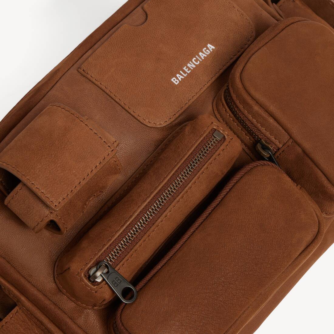 Men's Superbusy Camera Bag in Caramel | Balenciaga Japan EN - Image 5