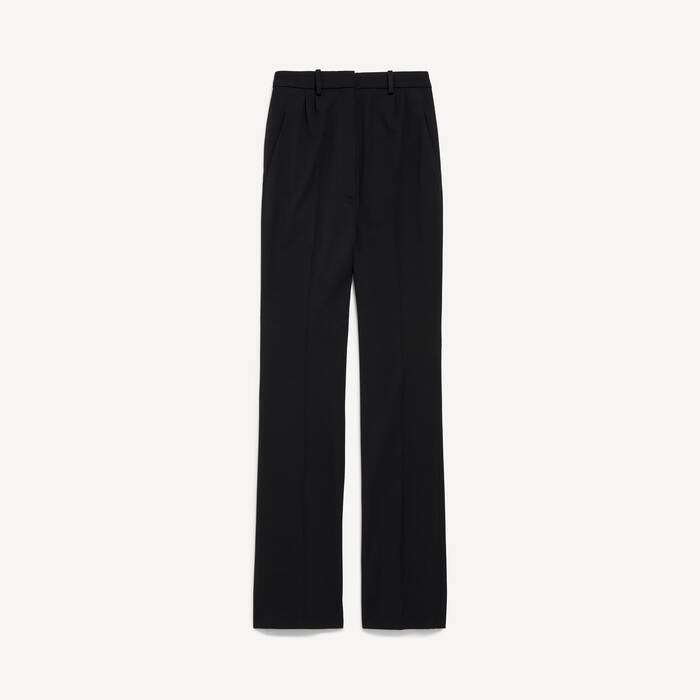 high waist slim pants