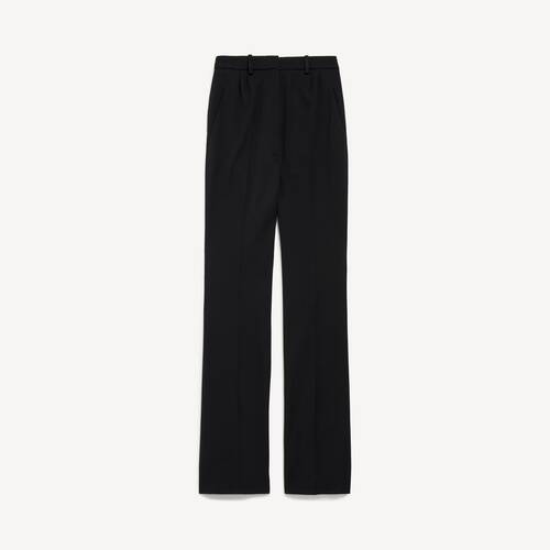 pantaloni a vita alta taglio slim 