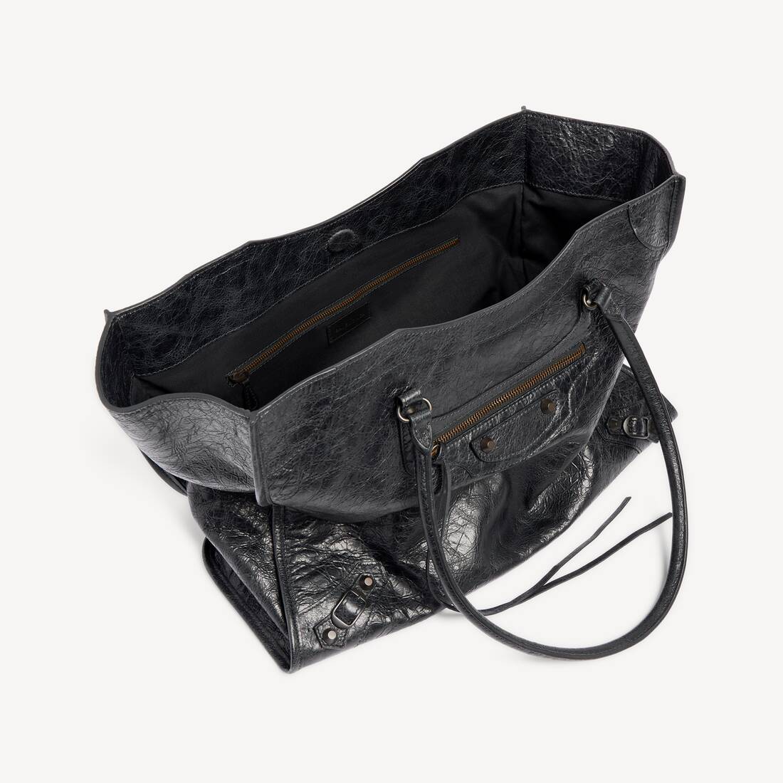 Women's Le City Tote Bag Medium in Black | Balenciaga United Kingdom EN - Image 4