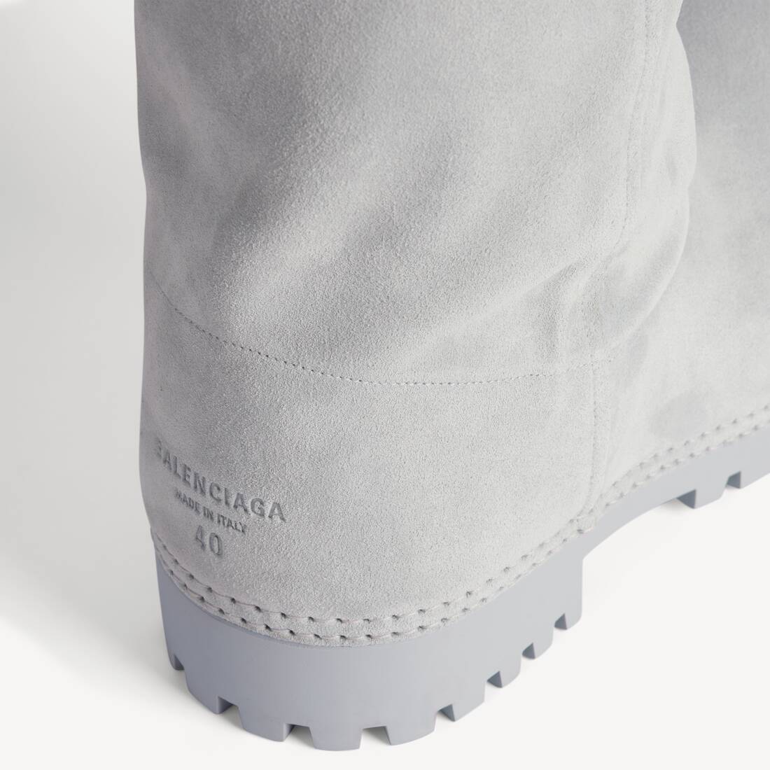 Bota Alta Alaska Fur para Mujer en Cielo | Balenciaga Espa&ntilde;a ES - Image 3