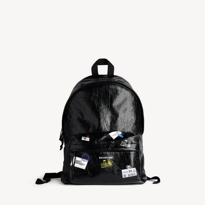 Men's Explorer Backpack in Black - Men | Balenciaga United States EN - Image 1